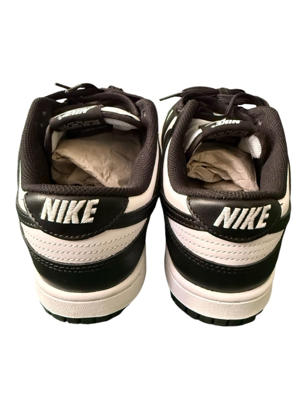 Nike Dunk Low Panda Black White Women’s 9.5 Men’s 8 NWT - Picture 5 of 8